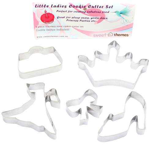 Little Ladies Cookie Cutter Set - Click Image to Close